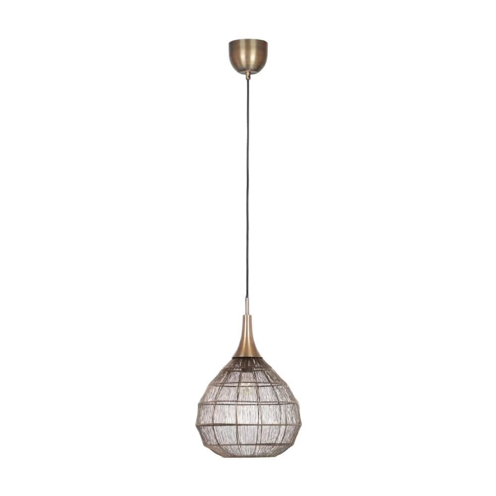 Runde Hängelampe Soraya Ø 42cm - Bronze Trio 4017807617467