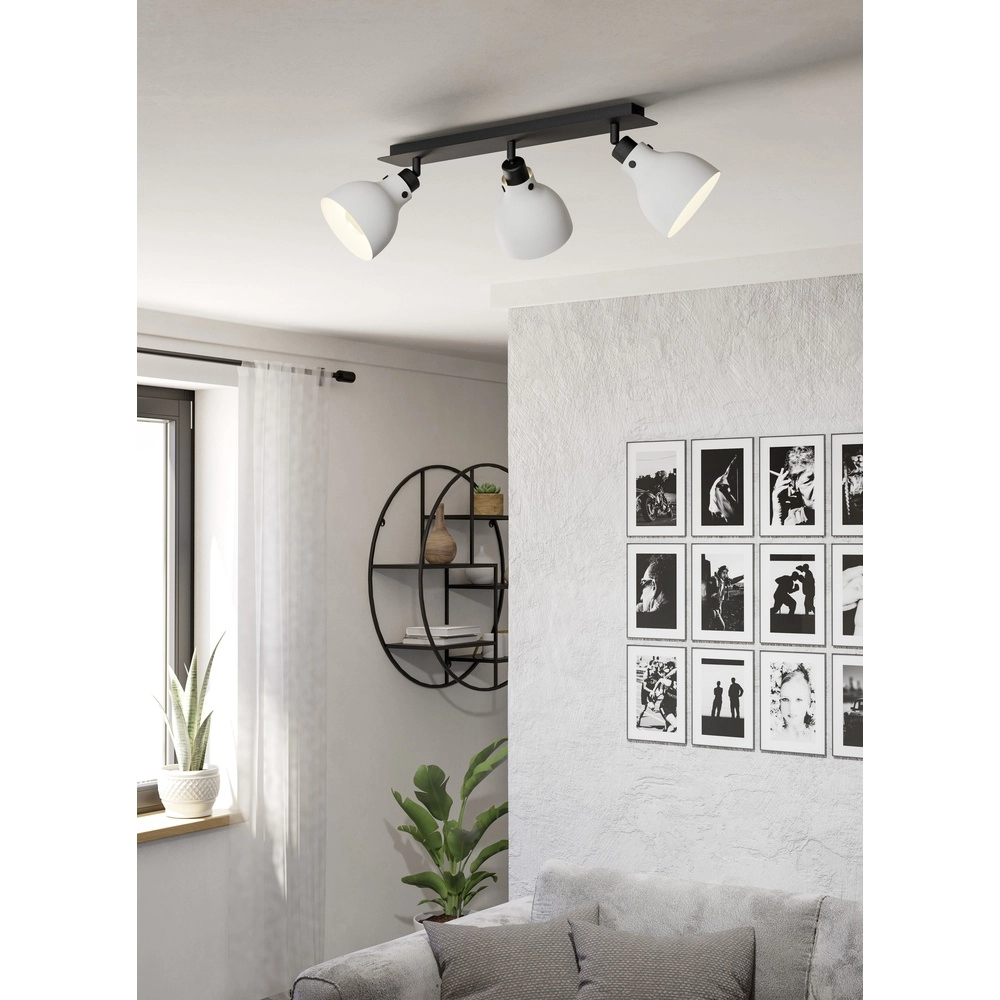 Graue Deckenlampe Matlock 3x E27 – Design Eglo 9002759438296
