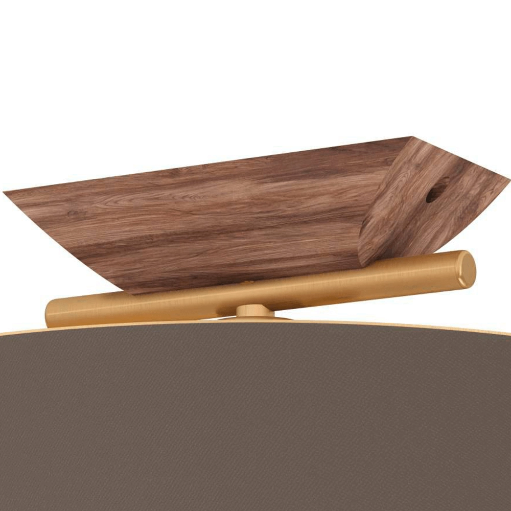Design-Deckenleuchte Santandria Gold mit braunem Farbton Stars of Light 9008606274772