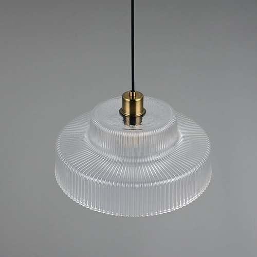 Klassische Pendellampe Abella Transparentes Glas Trio 4017807677706