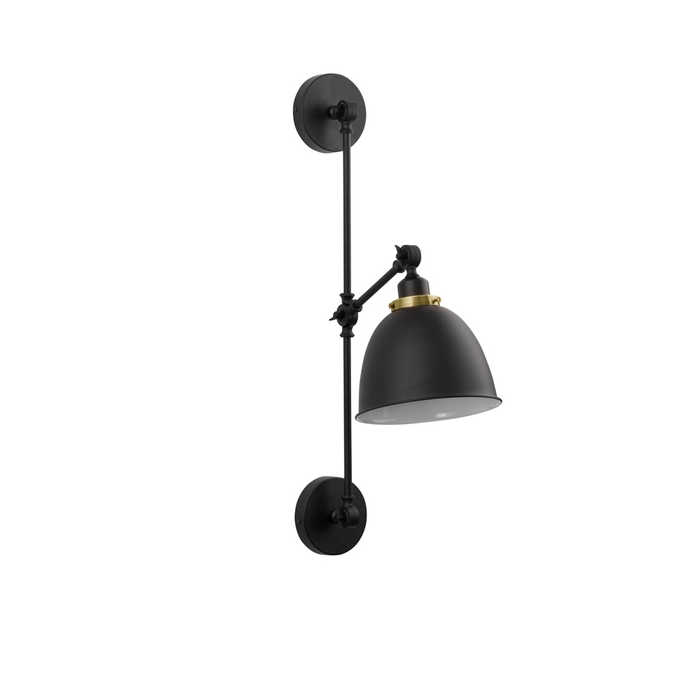 Wandleuchte Virgo schwarz Lyora 5212017420725