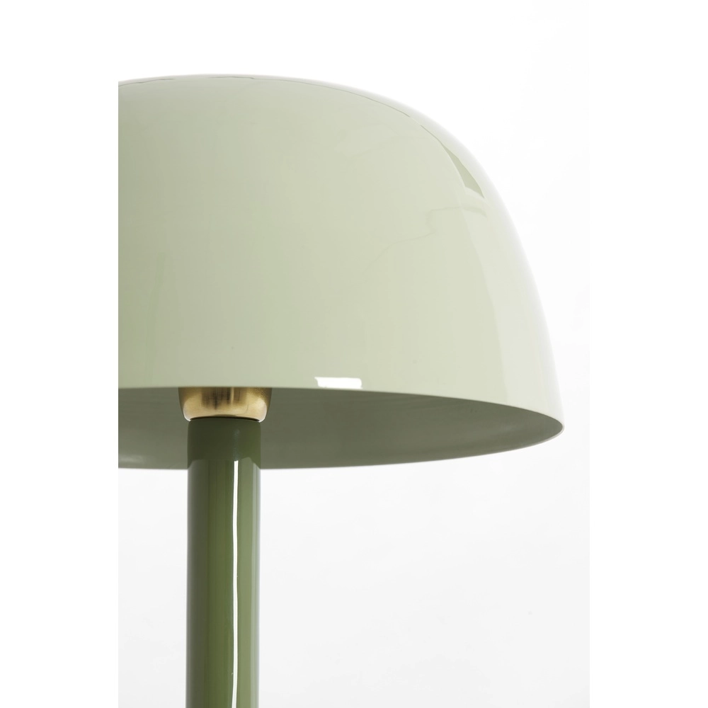 Schreibtischlampe Marivet Glanzgrün – Ø 30 cm Light & Living 8717807816230