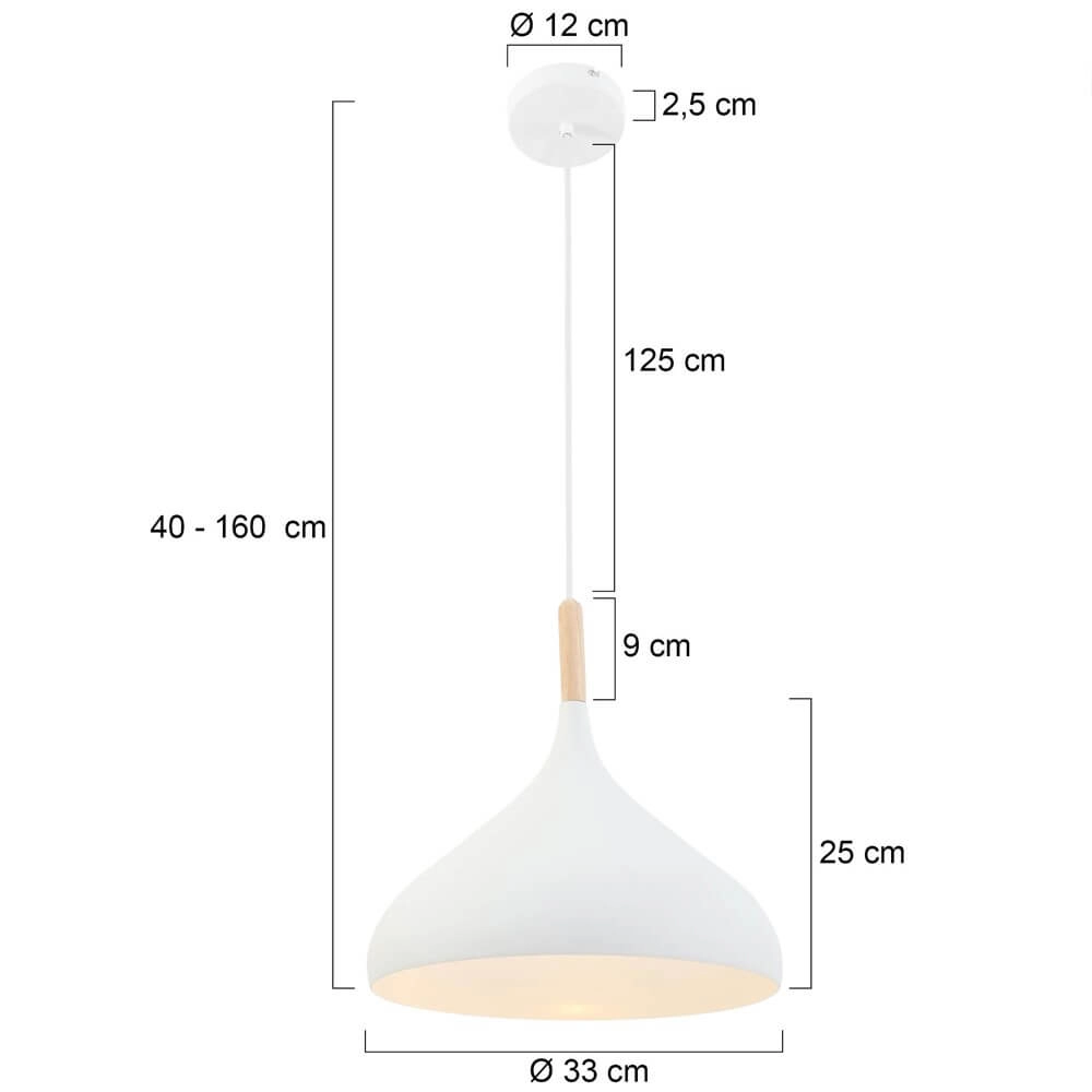 Pendelleuchte Mexlite 33 Steinhauer 8712746104332
