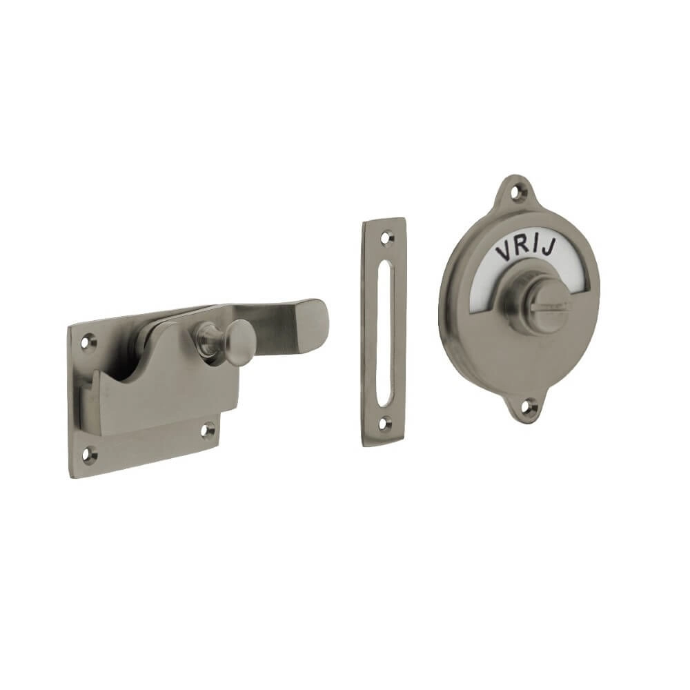 Toiletten-Transfer Tira mit Biegung Nickel matt Intersteel 8714186473023
