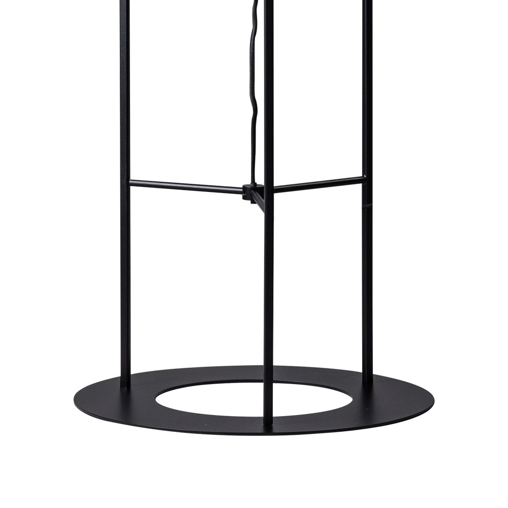 Stehlampe Glamm 136 cm schwarz mit Spiegelglas ETH 8719075189351