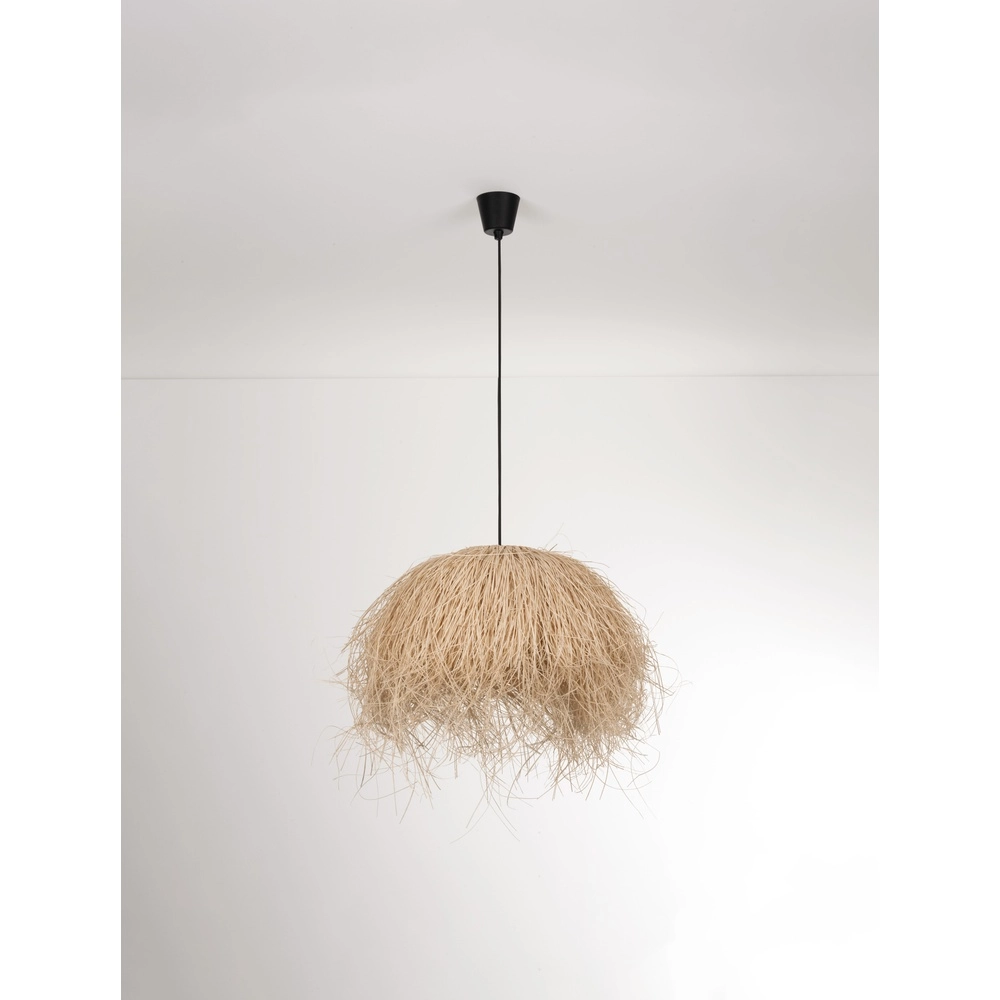 Rattan Pendelleuchte Jaunet Ø 65cm Lyora 5212017465597