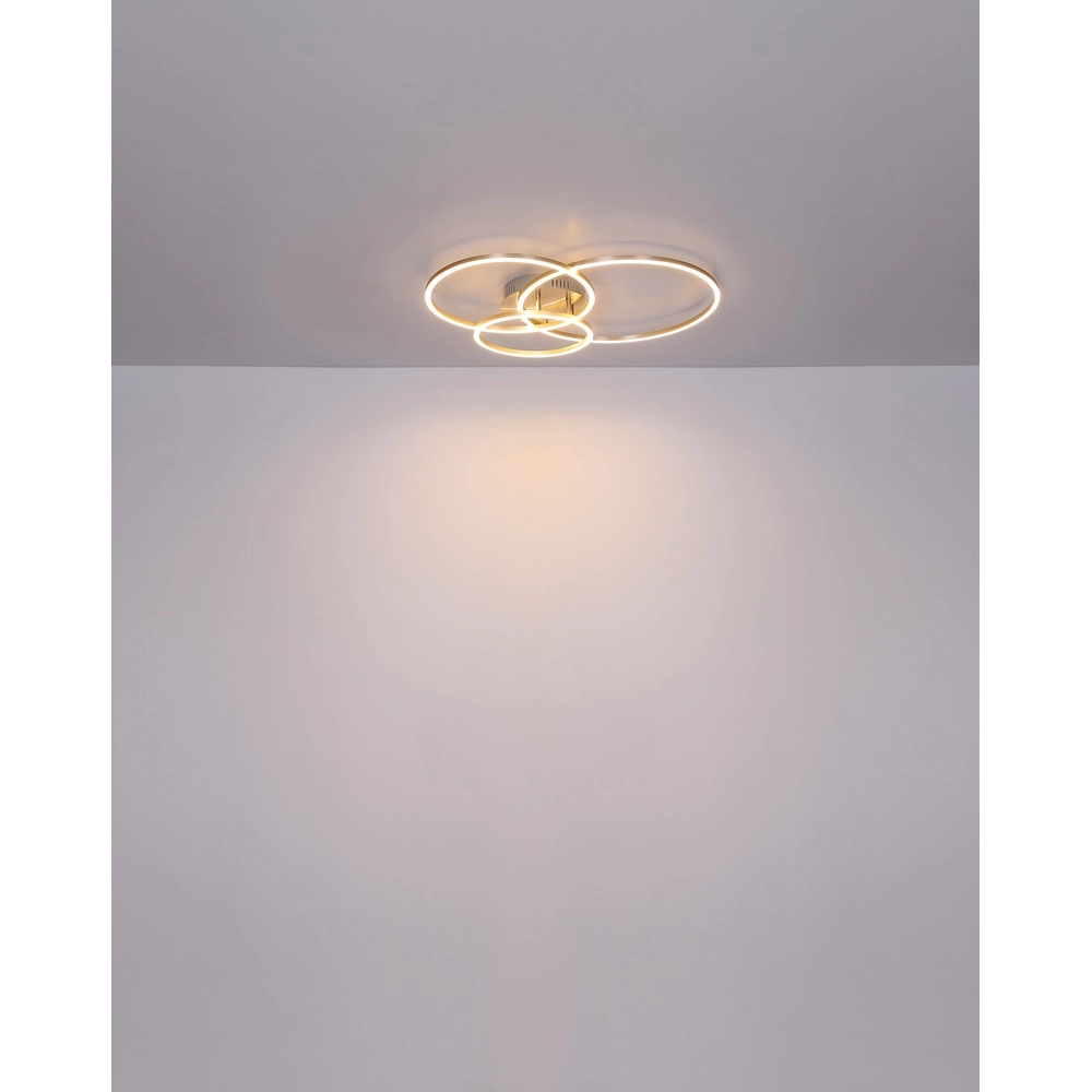 Moderne Deckenlampe Munni Nickel Globo 9007371395842