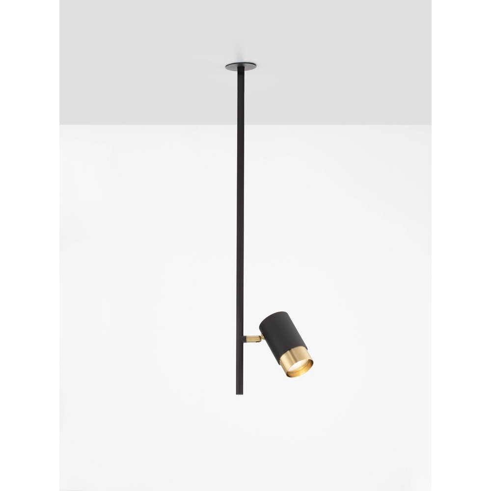 Deckenlampe Pongo nur in Schwarz und Gold eingebaut Lyora 5212017441706