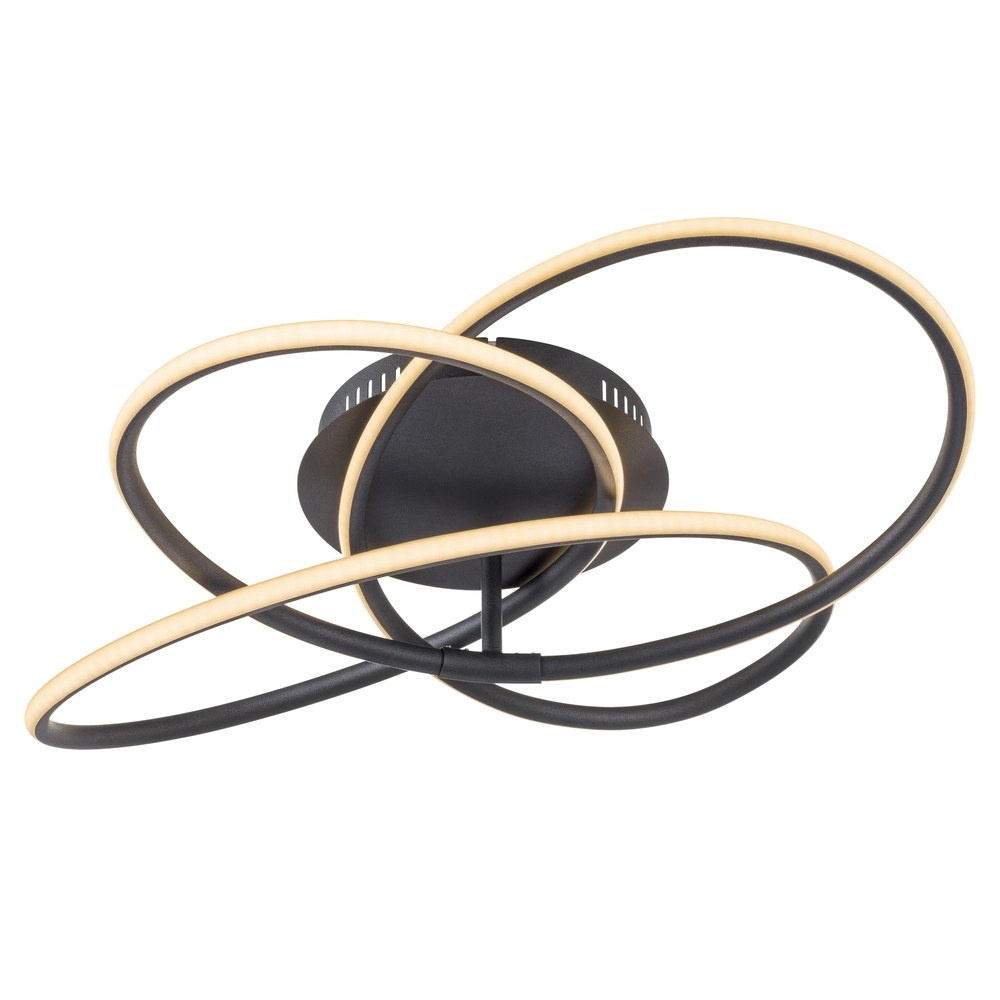 Design-Deckenlampe Panda schwarz Ø 60cm