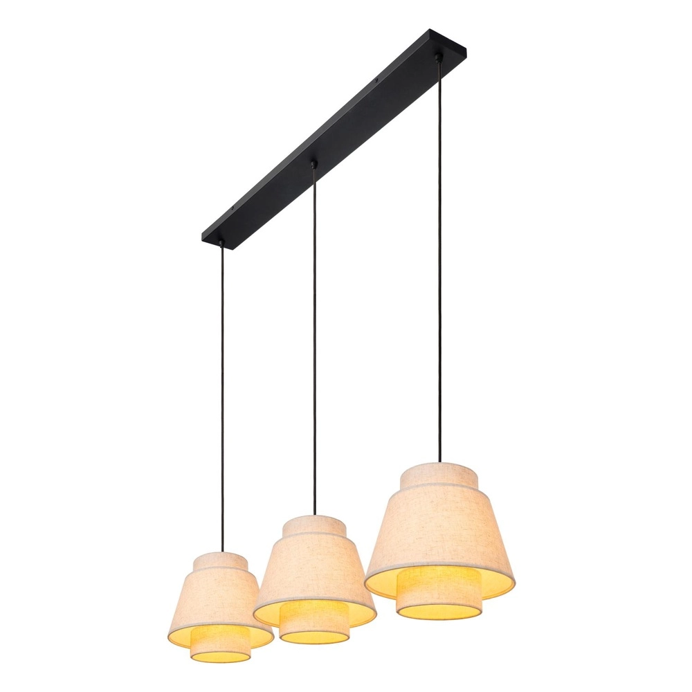 Pendellampe Tribute 3-Licht Creme Lucide 5411212211934