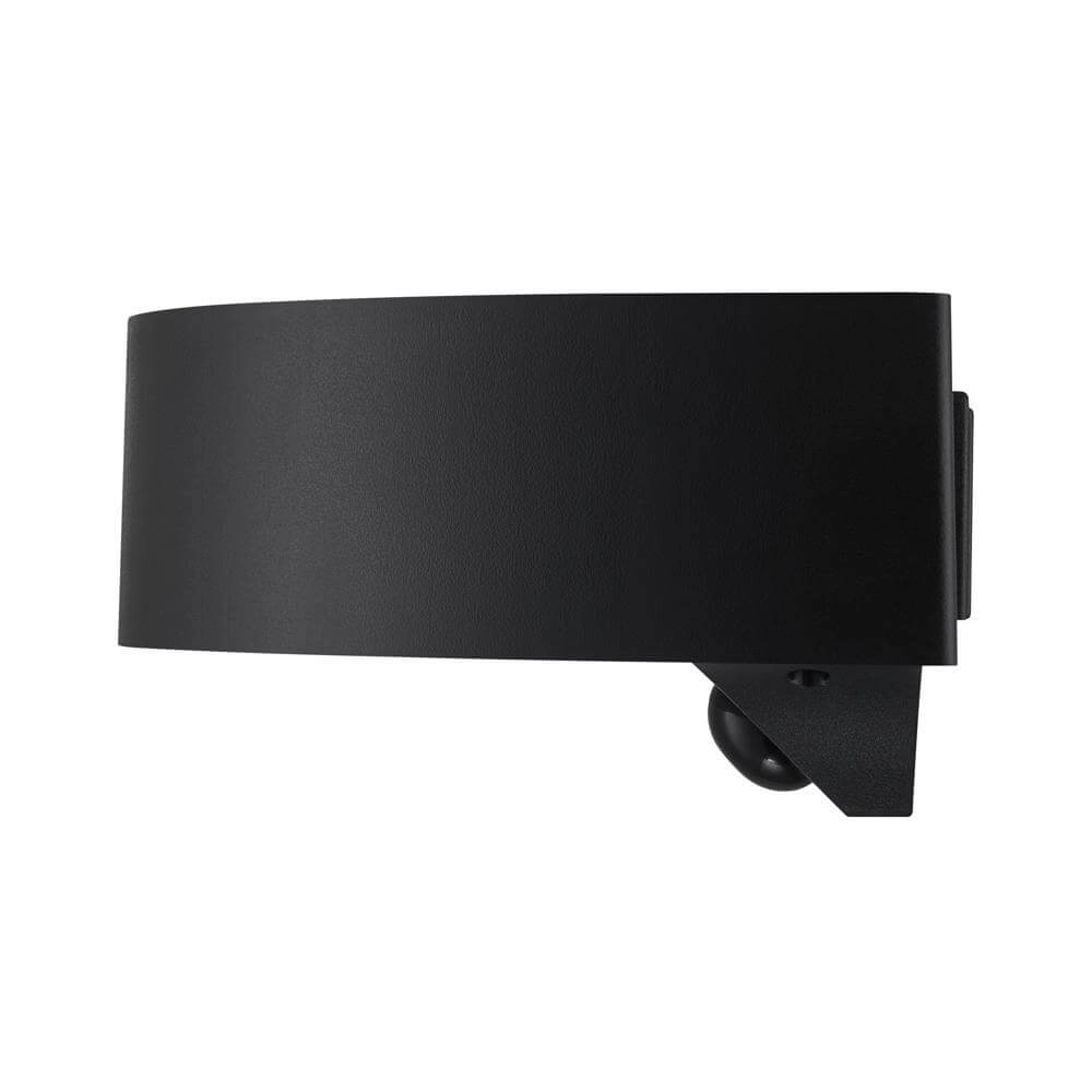 Solar-Wandleuchte Monay schwarz rund Nordlux 5704924023545