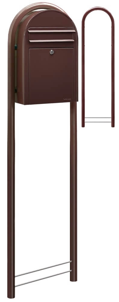 Briefkasten Classic 8017 Dunkelbraun Bobi 6417237001085