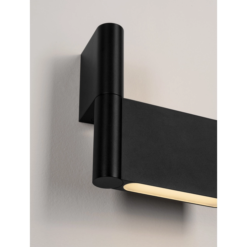 Wandleuchte Flusso schwarz Lyora 5212017478115