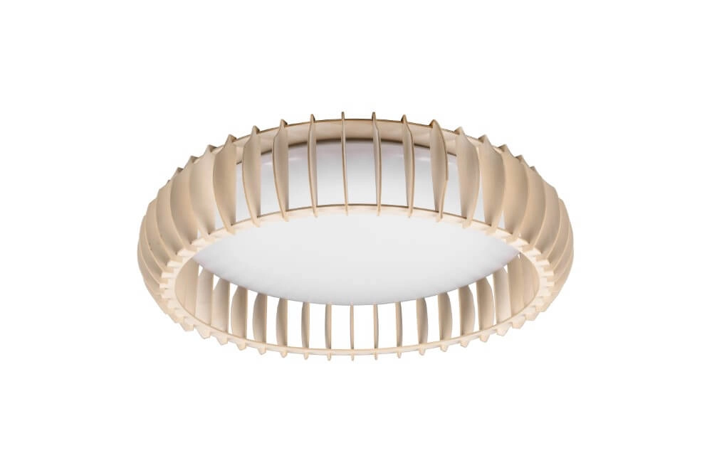 Deckenlampe Monte 60cm Holz braun Trio 4017807504613