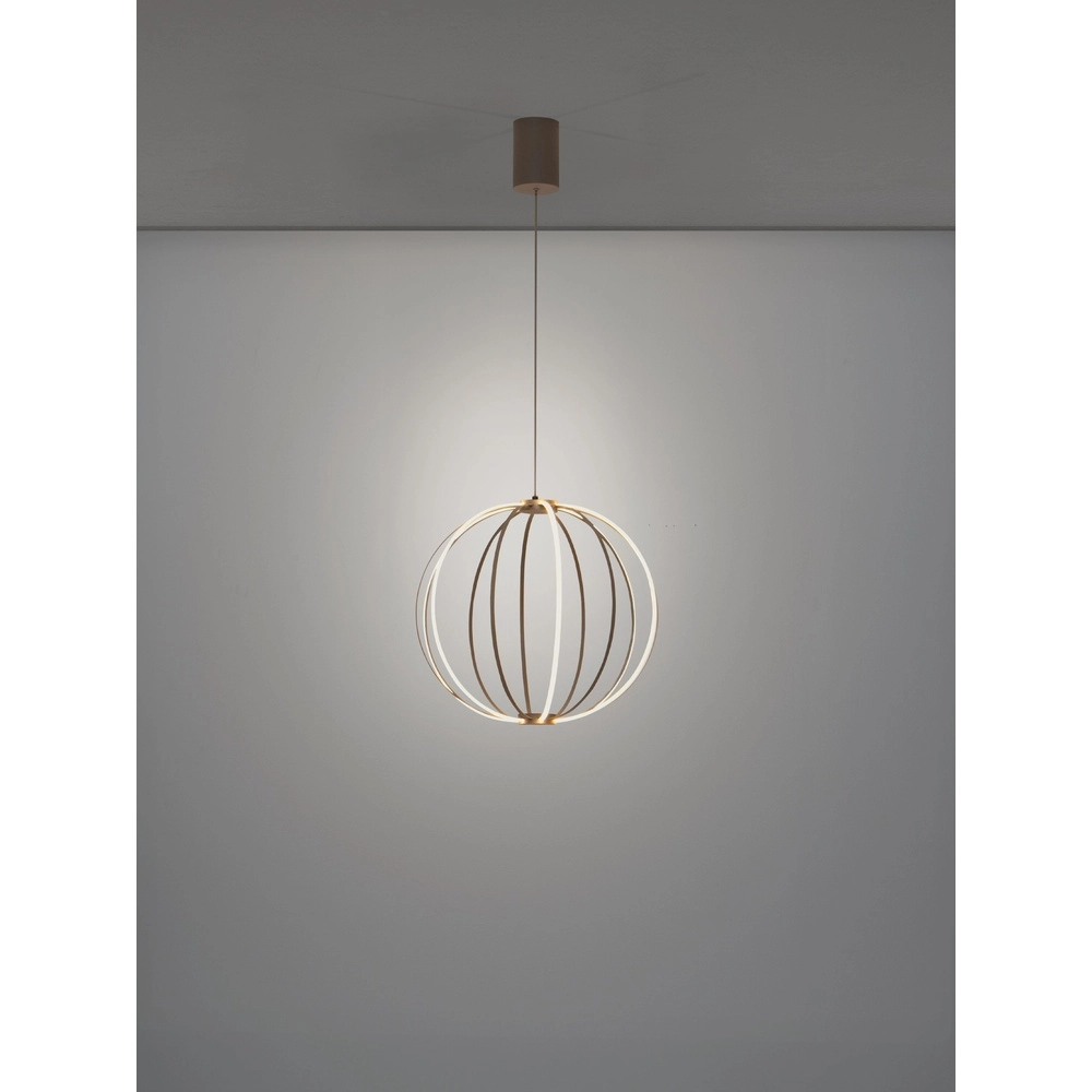 Pendellampe Brea beige Ø 50cm Lyora 5212017494375