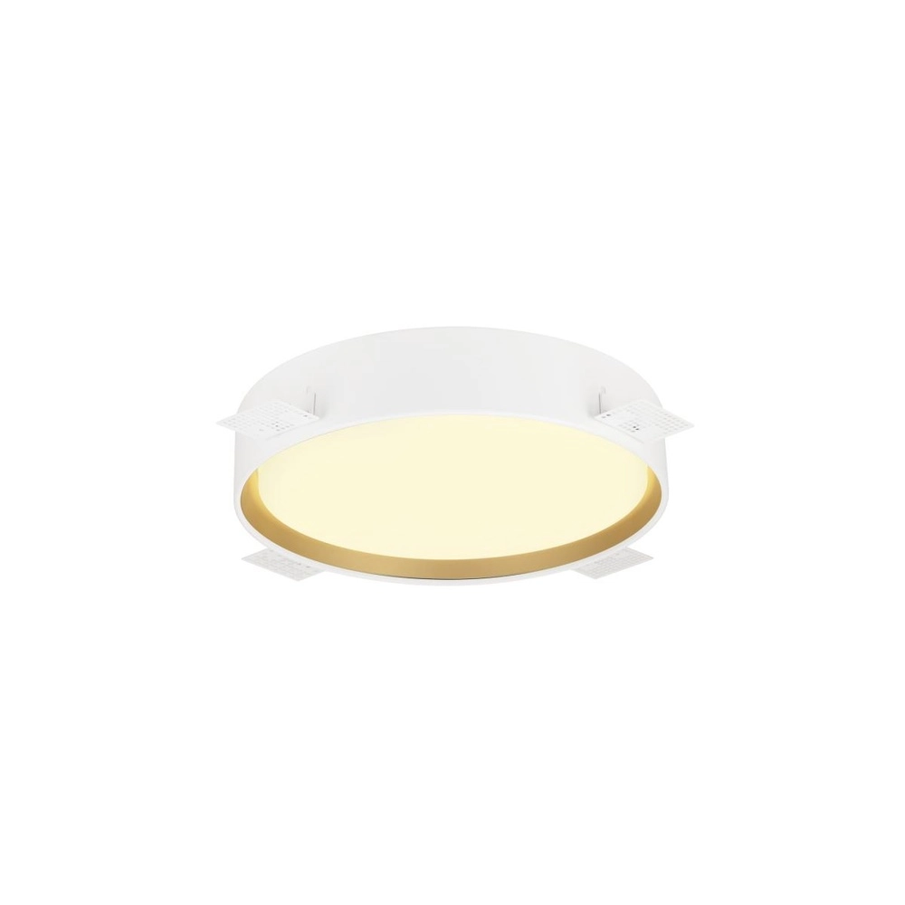 Deckenlampe Decona Ø 30cm schwarz mit gold - 3000K/4000K SLV 4024163302968