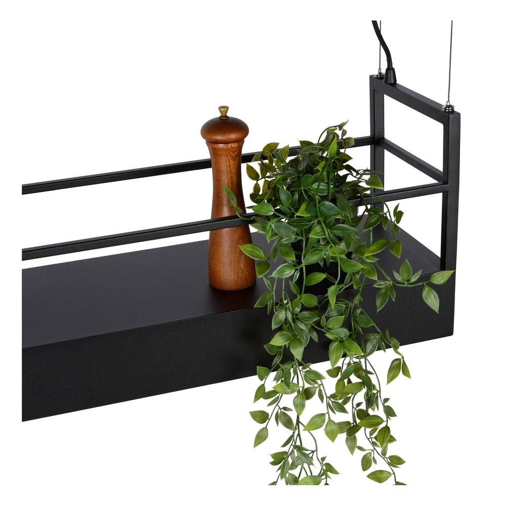 Schwarze Pendellampe Miravelle Konstruktion Lucide 5411212211439