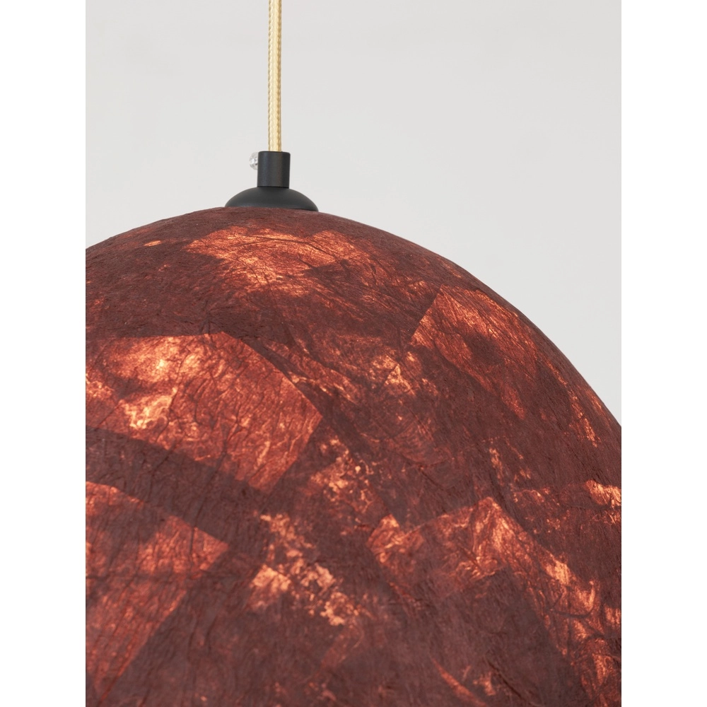Pendelleuchte Solis rot Ø 50cm Lyora 5212017477859