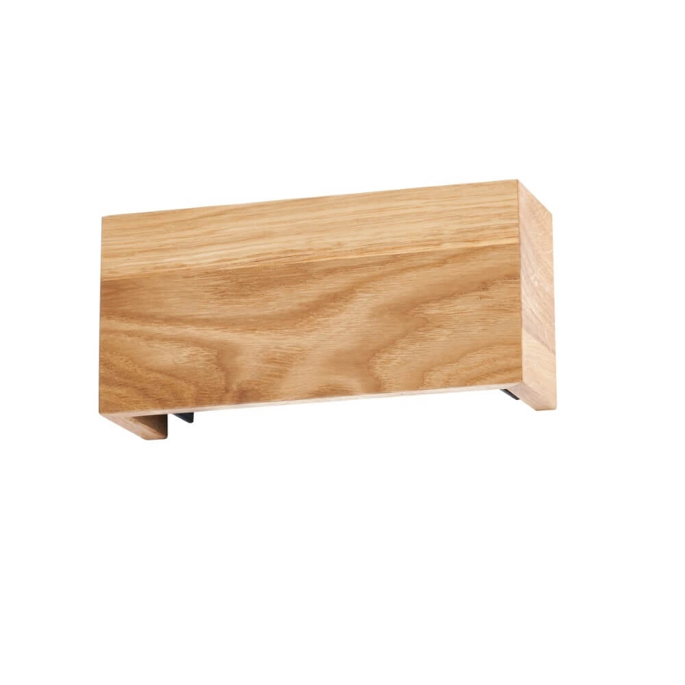 LED-Wandleuchte Shine-Wood 21cm