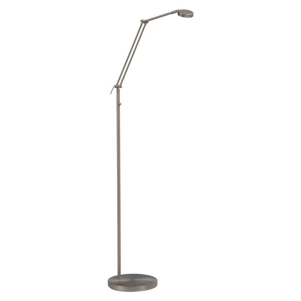Stehlampe Denia 2 150 cm Nickelmatte