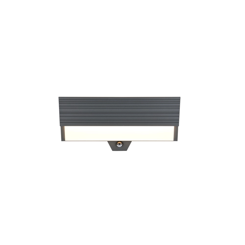 Design-Wandleuchte Mariza anthrazit mit Sensor Trio 4017807603774