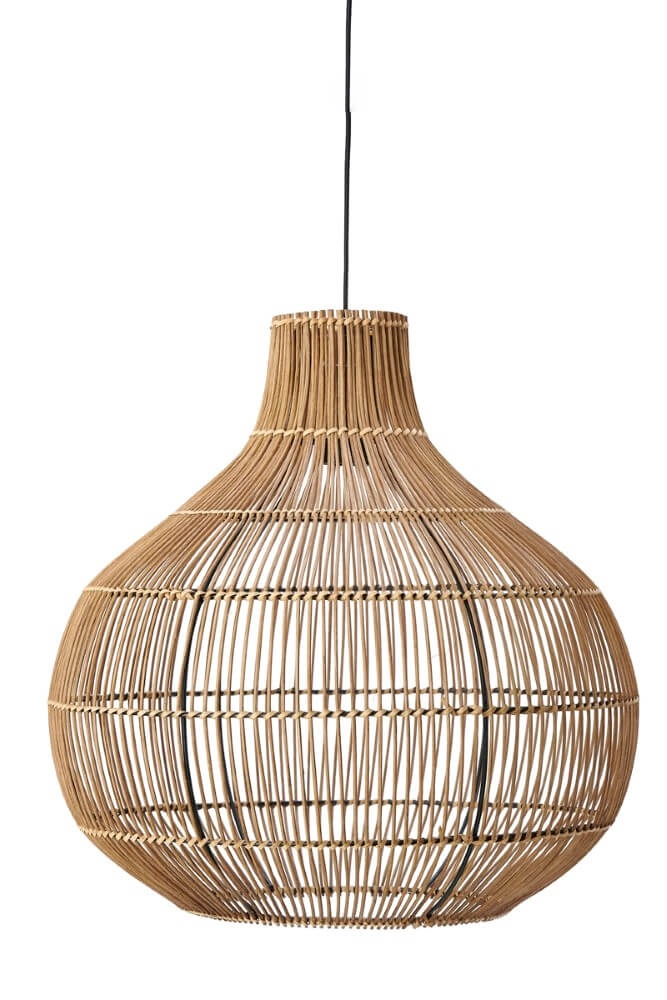 Pendelleuchte Pacino Rattan Ø 50cm Light & Living 8717807614553
