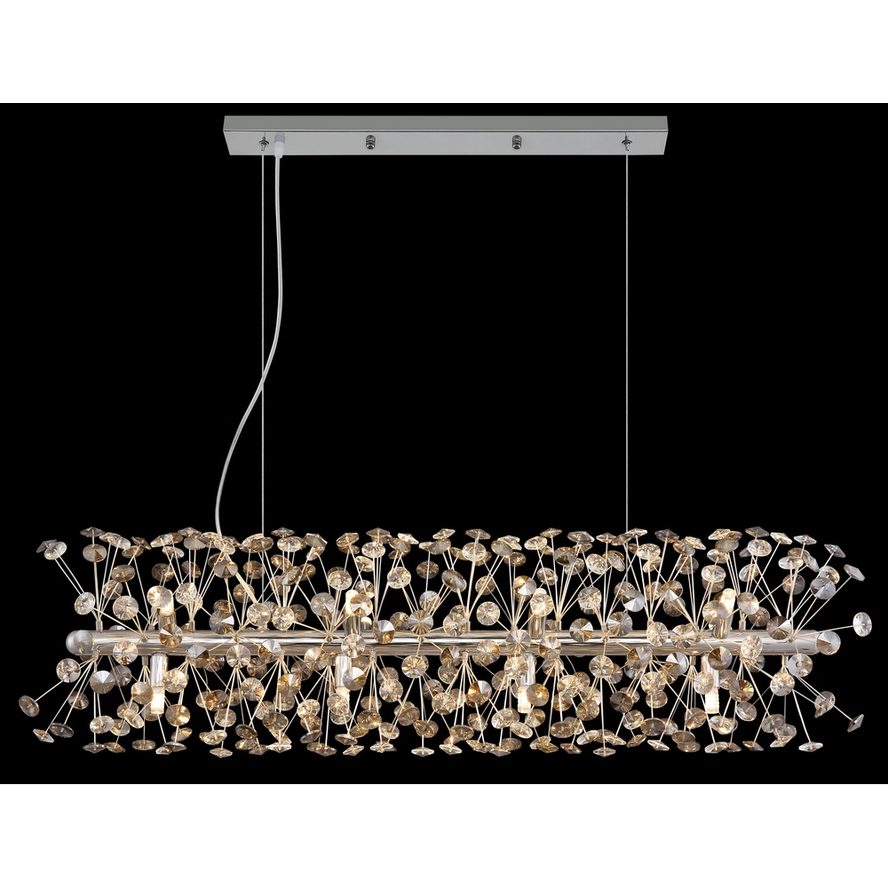 Pendellampe Katrina chrom 90cm Globo 9007371481347