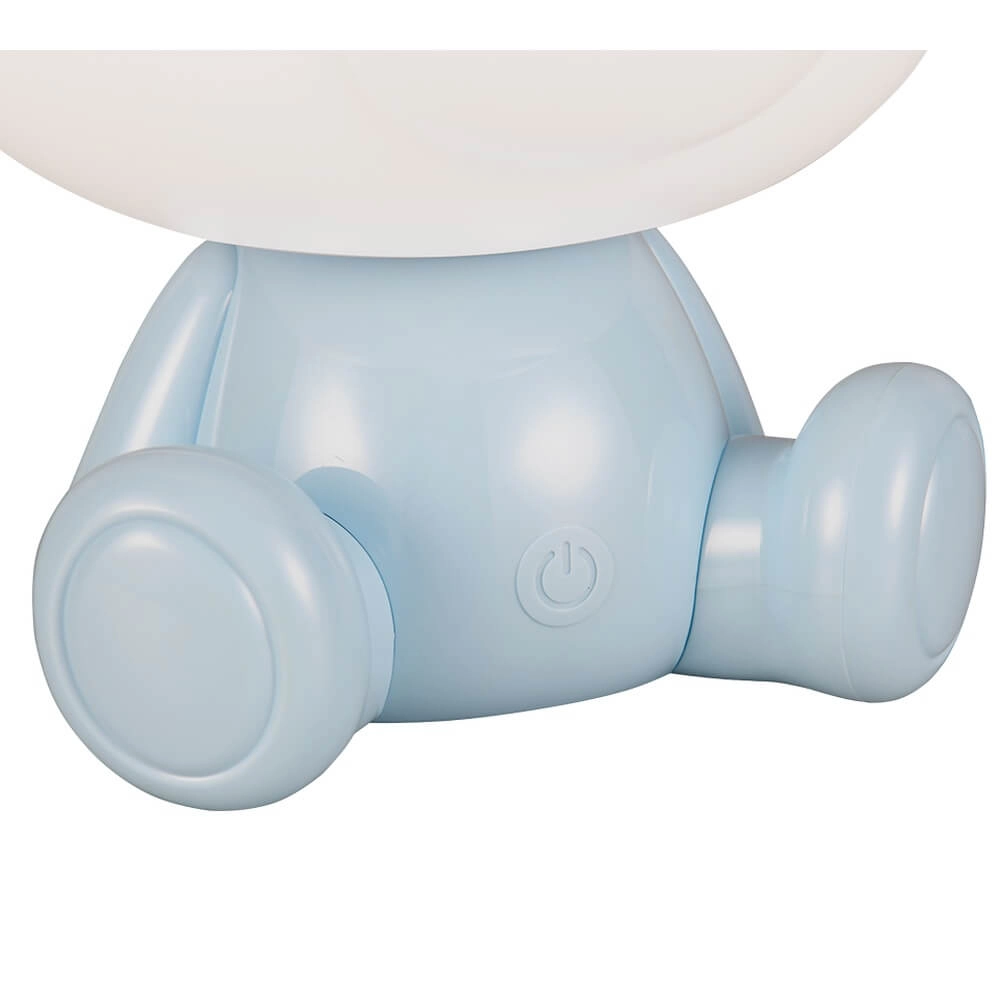 Niedliches Pantoffellicht Cutie blau Trio 4017807643329