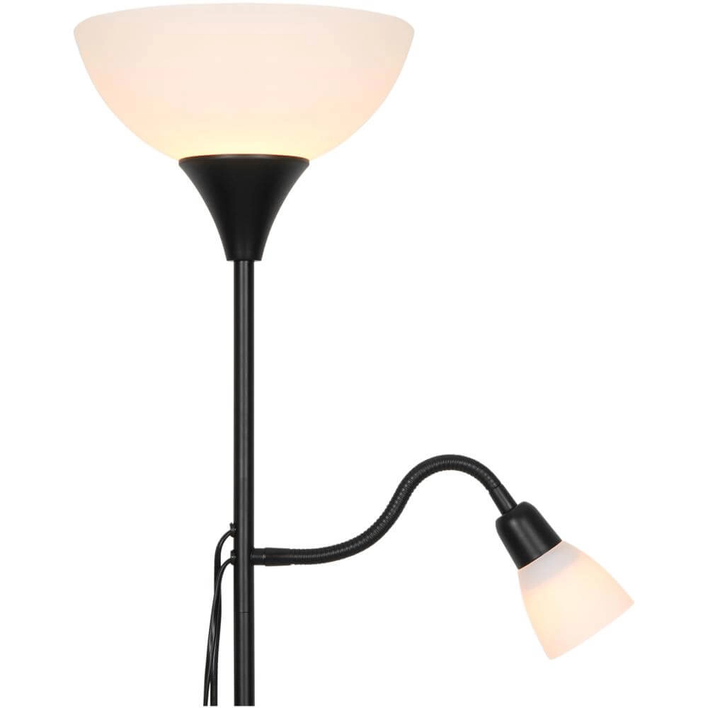Klassische Leselampe Lauria schwarz Nordlux 5704924024634