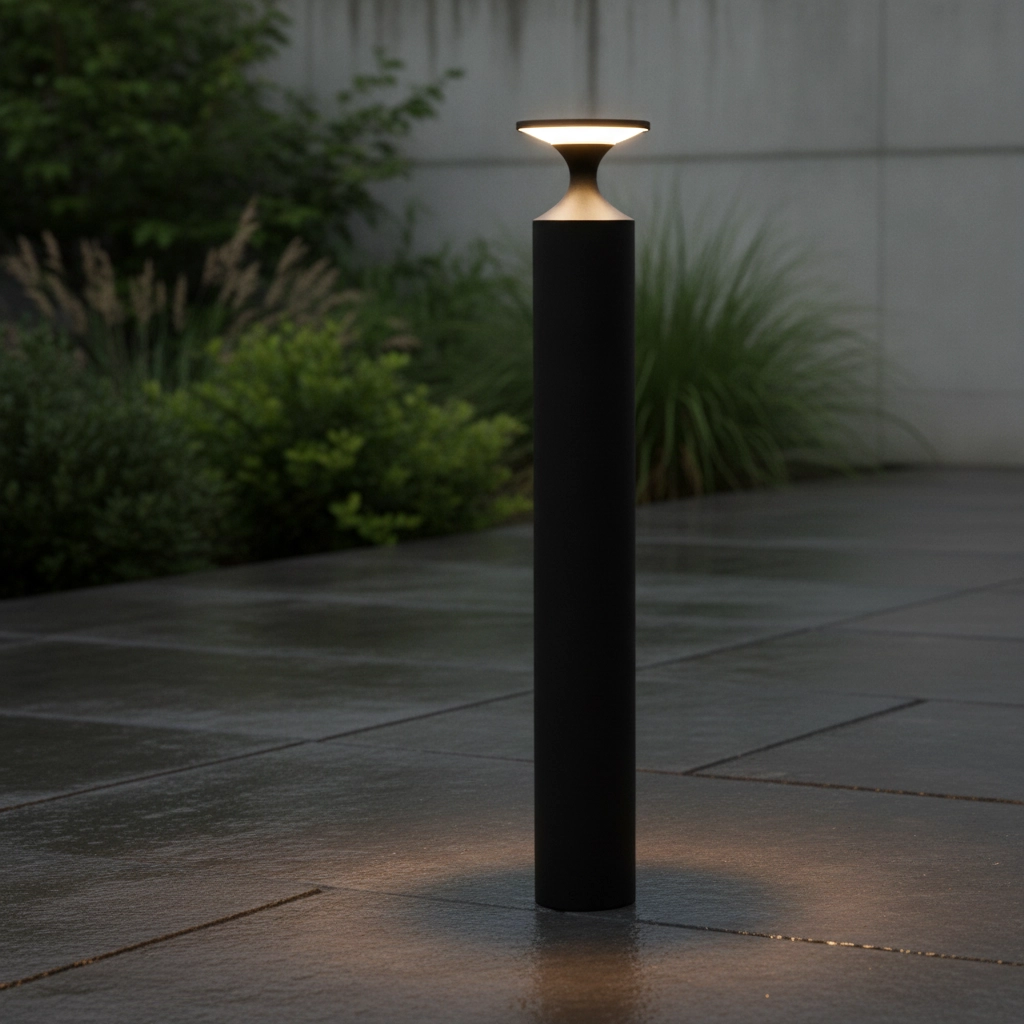 Schwarze Design-Lampe Pistillo 90cm