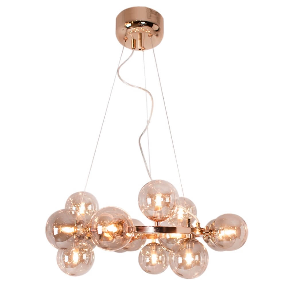 Hängelampe Splendor Braunglas 58cm By Rydéns 7391741009715