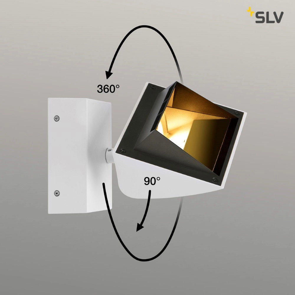 Wandleuchte Merado 40W - 4000k - 17,5 cm weiß SLV 4024163199568