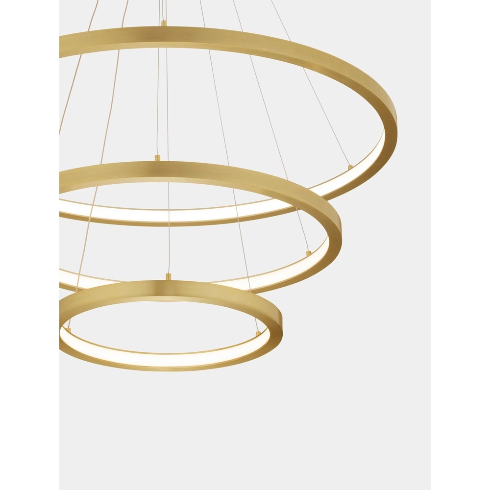 Goldene Pendelleuchte Empatia Design Dreibettzimmer Lyora 5212017442734