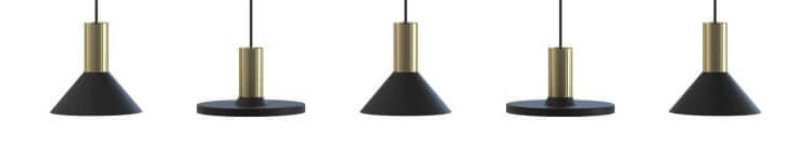 Hängelampe für das Esszimmer Hermanos 5-Licht Lyora 5903139803298