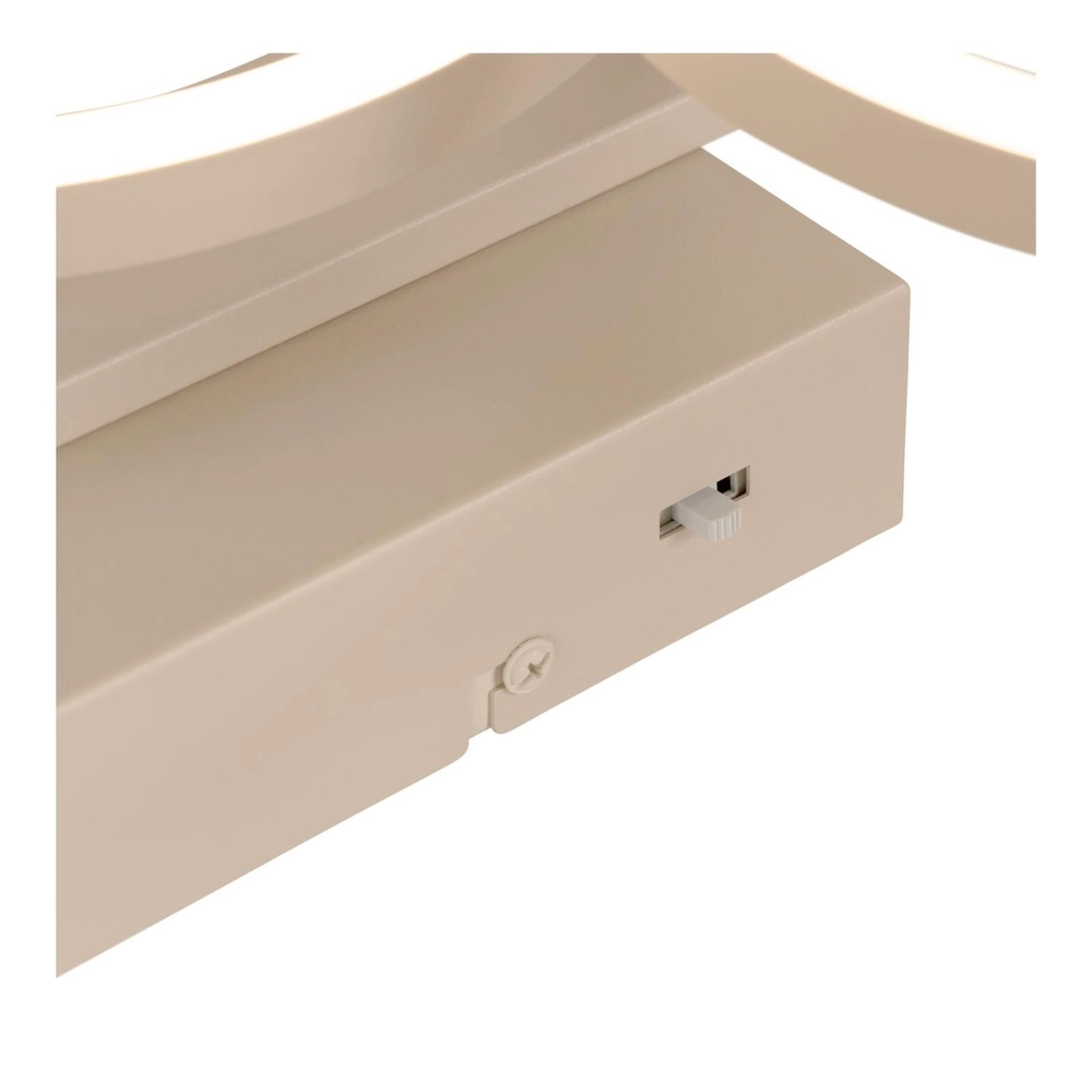 Moderne Deckenlampe Nicola Sandbraun Lucide 5411212531186