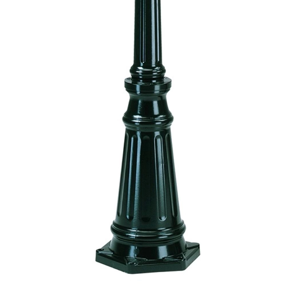 Klassische Gartenlampe Maasbracht schwarz KS 8714732717441