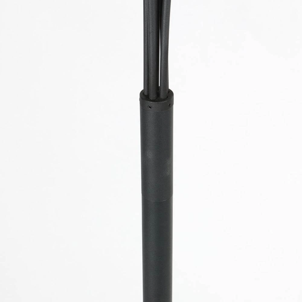 Schwarze Stehleuchte Tenebris 5-flammig Steinhauer 8712746178166