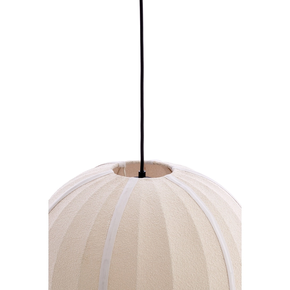 Bouclé-Pendellampe Zagori Ø 35 cm – Sand Light & Living 8717807793029