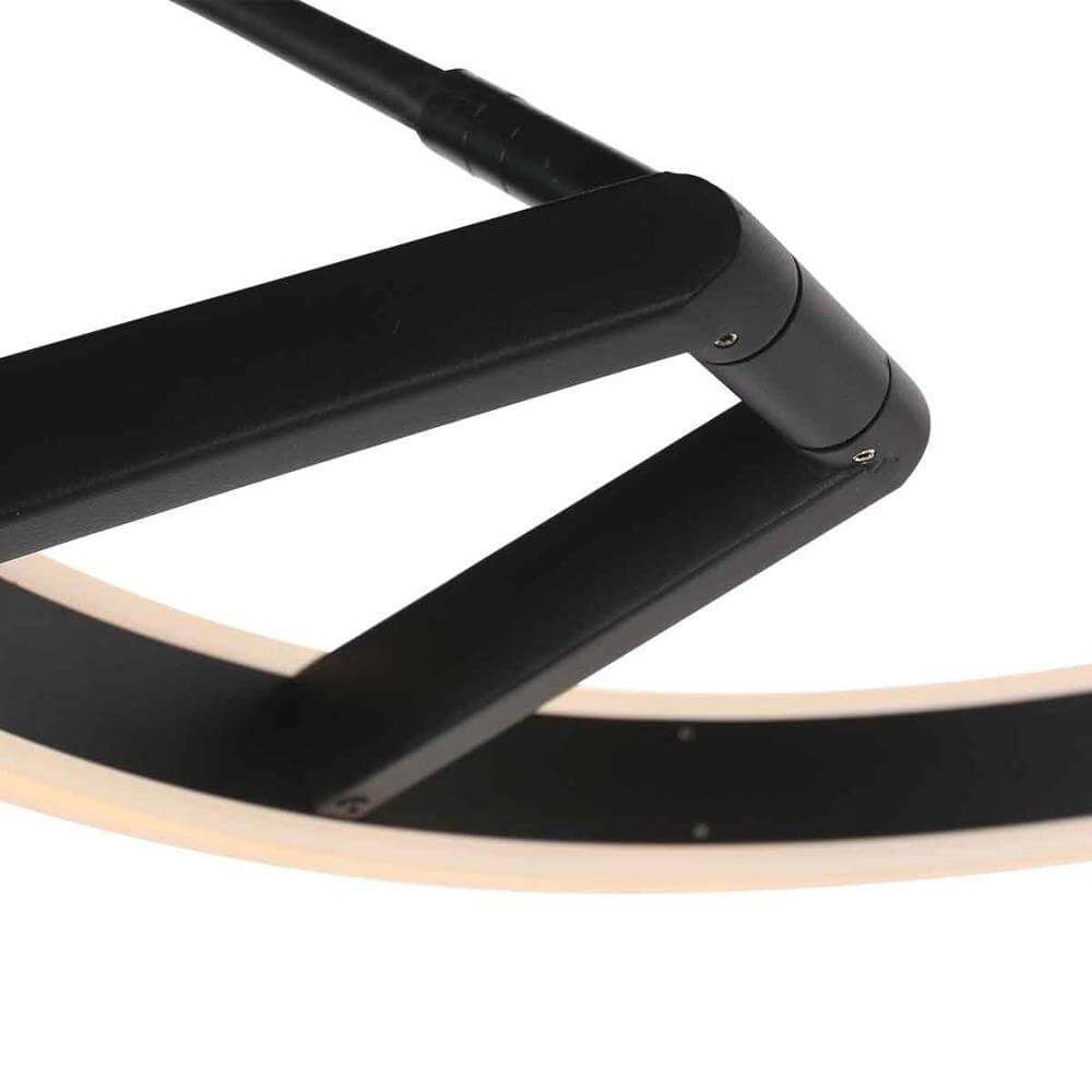 Design-Bogenlampe Ringlux schwarz Steinhauer 8712746176551