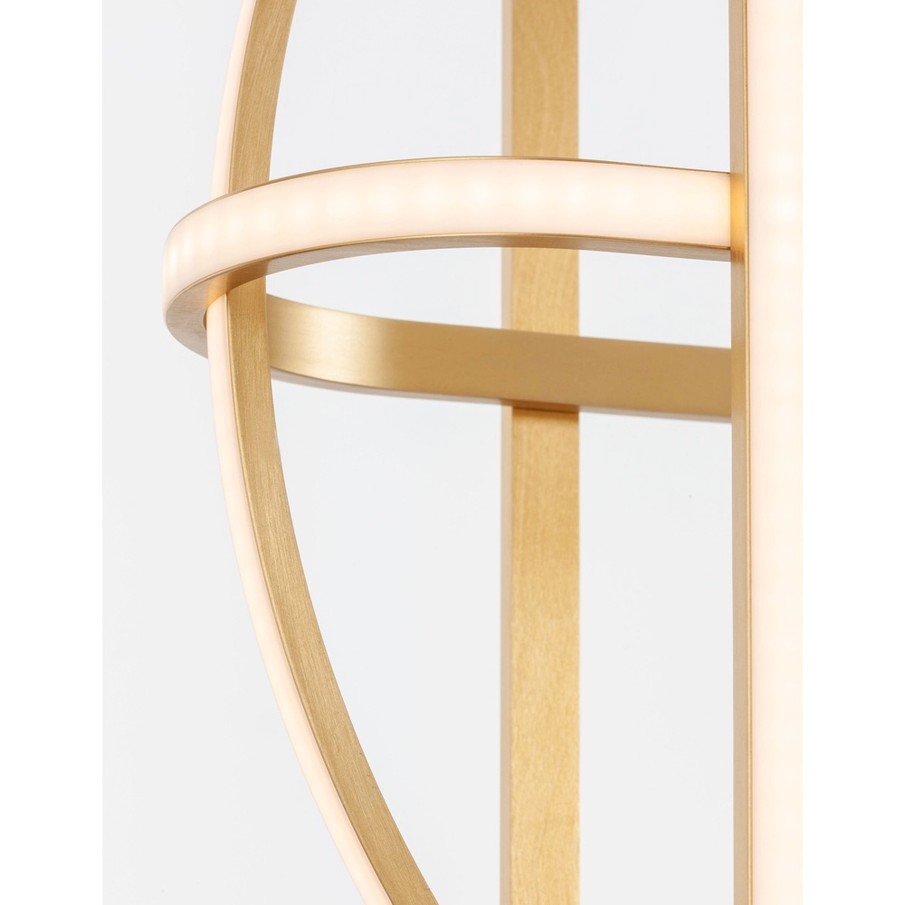 Design-Pendelleuchte Arte Goldene Runde Lyora 5212017426055