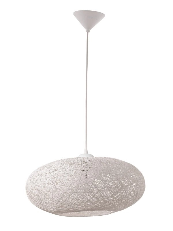 Pendelleuchte Campilo 45 cm weiß