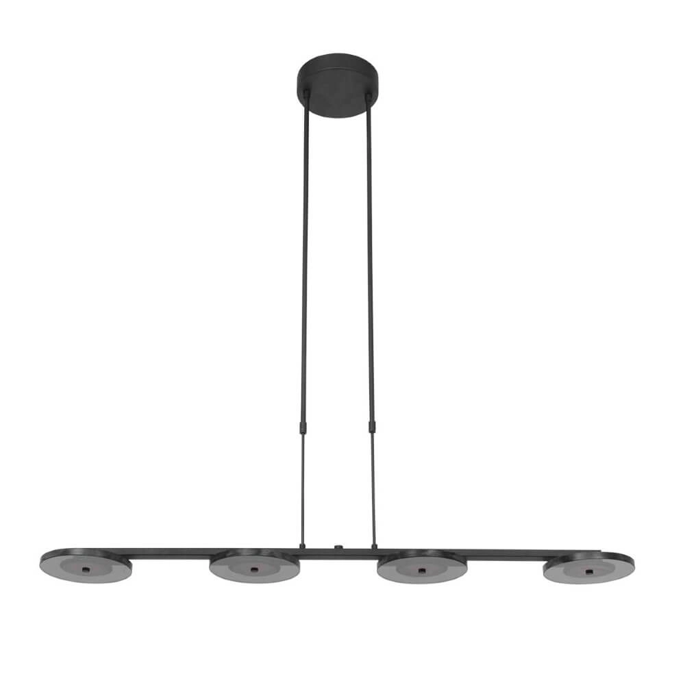 Schwarze LED-Bürolampe Turound Steinhauer 8712746166965