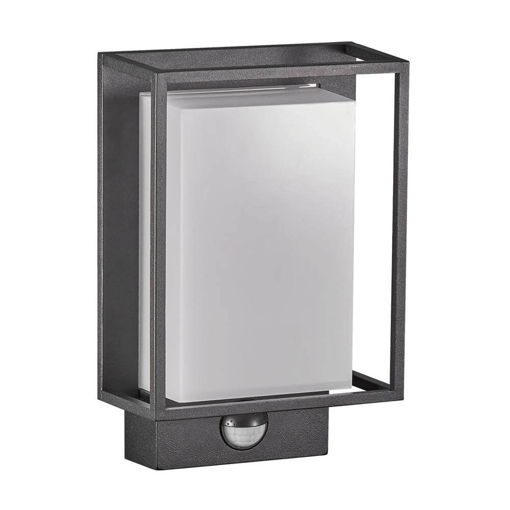 Moderne Außenleuchte Nestor Schwarz mit Sensor Nordlux 5701581464988