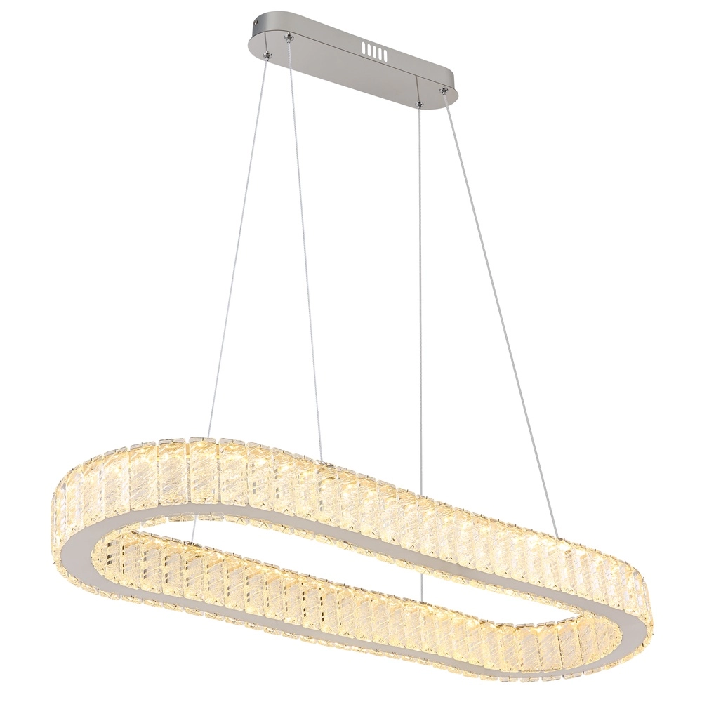 Ovale Pendellampe Mucky Chrom Globo 9007371445998