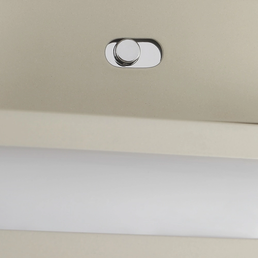 Deckenlampe beige Revola Design Ø 40cm Brilliant 4004353477492