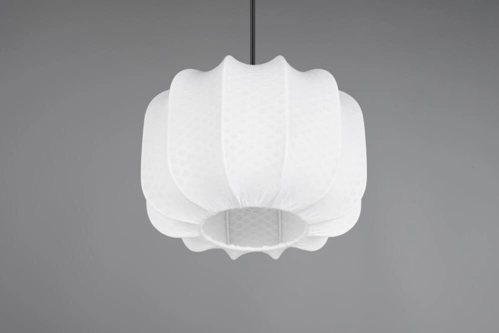 Weiße Design-Pendelleuchte Madleine Ø 25cm Trio 4017807637465