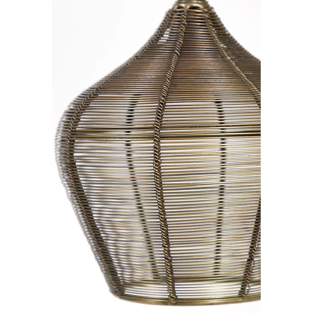 Pendellampe Alvaro 10-Licht Bronze Light & Living 8717807635640