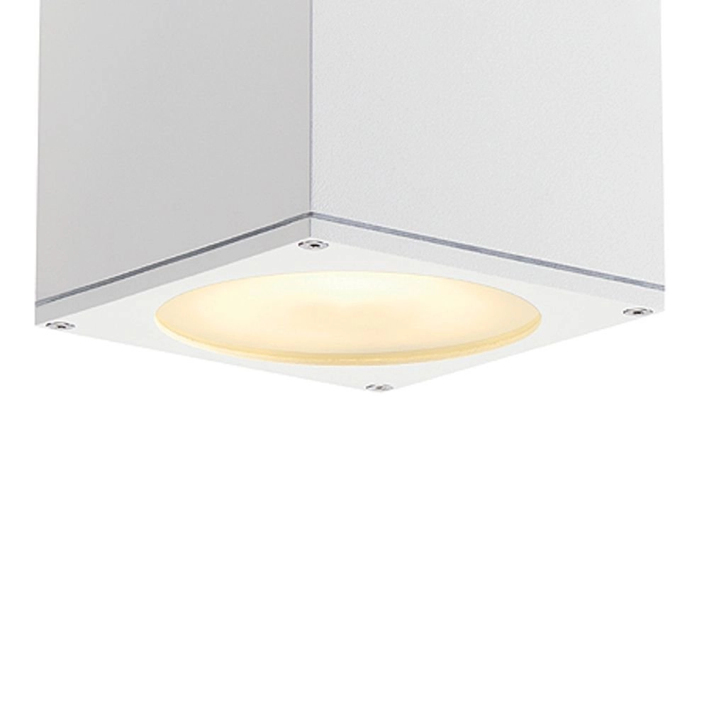 Veranda Strahler Big Theo Ceiling Out GU10 15cm weiß SLV 4024163112697