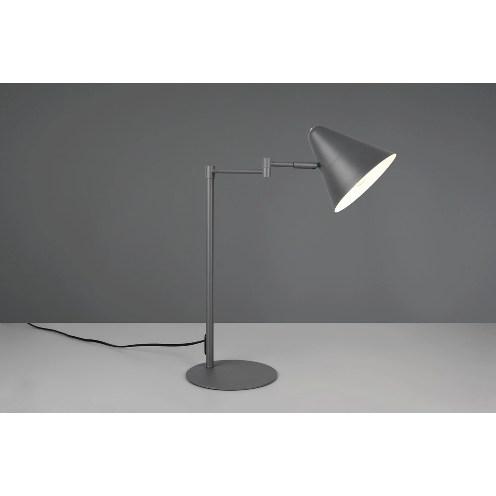 Design-Tischleuchte Cosima anthrazit Trio 4017807660258