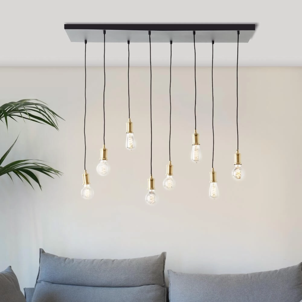 Hängelampe Darcia mit 8 Pendeln Brilliant 4004353411700